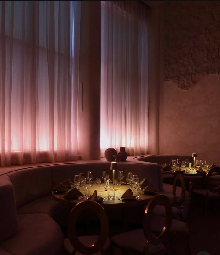 Private event setup at ALIA