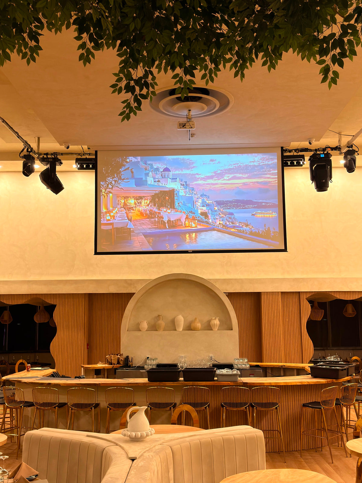 Presentation setup at ALIA